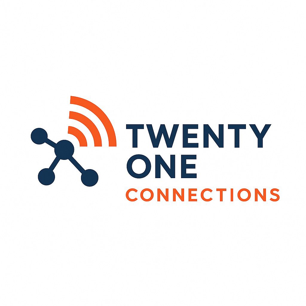 TWENTY ONE CONNECTIONS logo
